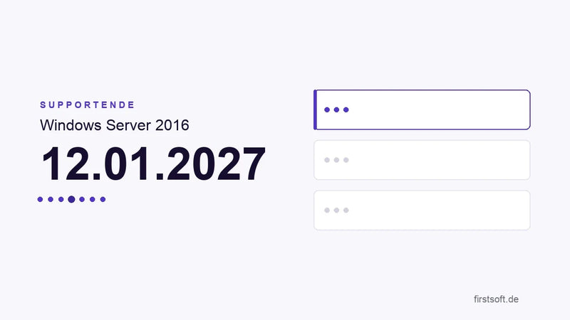 Windows Server 2016 Supportende: die vier Wege im Kostenvergleich