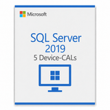 5x Microsoft SQL Server 2019 Device CAL – Zugriffslizenz