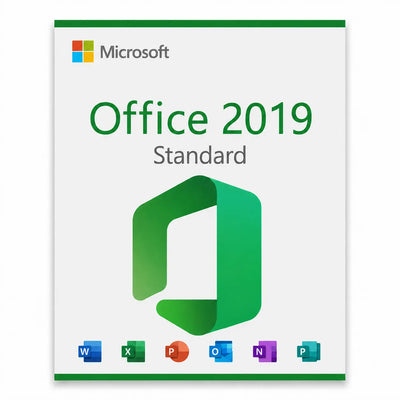 5x Microsoft Office 2019 Standard – Dauerlizenz (5 PCs, Download)