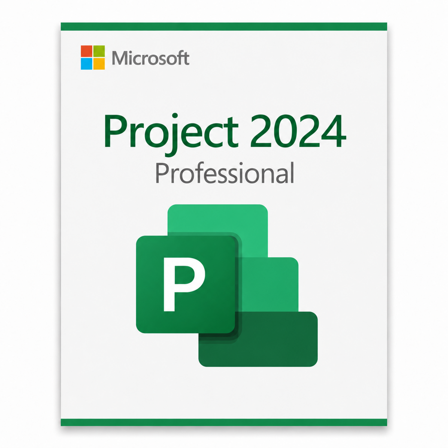 Microsoft Project Professional 2024 – Produktverpackung