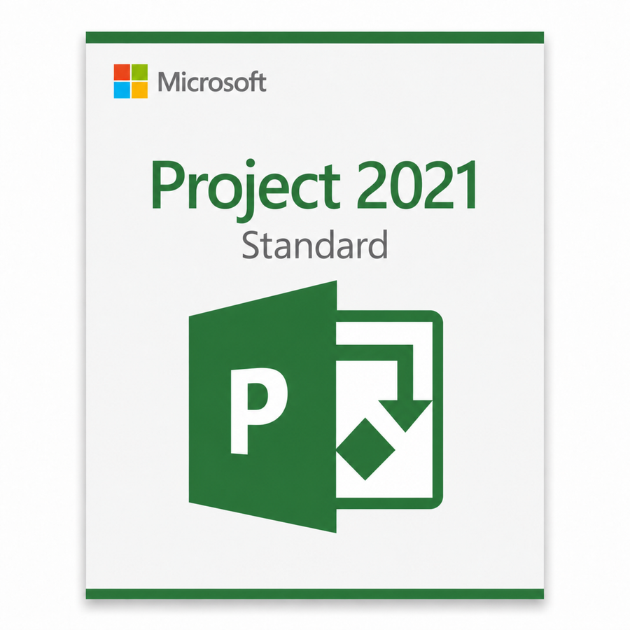 Microsoft Project Standard 2021 – Produktverpackung
