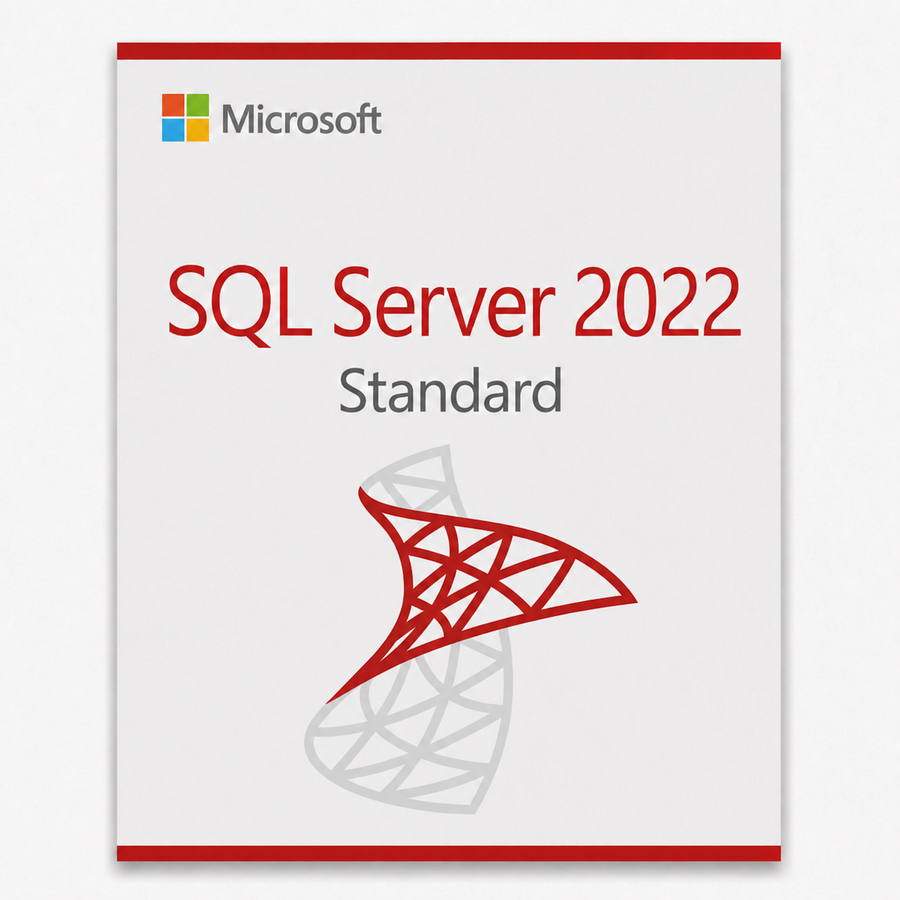 Microsoft SQL Server 2022 Standard – Produktverpackung