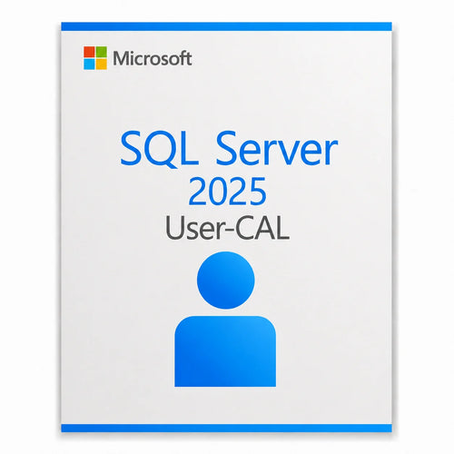 Microsoft SQL Server 2025 User CAL – Zugriffslizenz