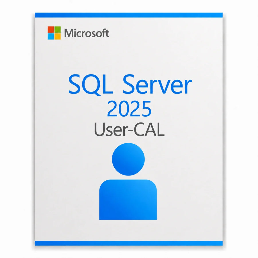 Microsoft SQL Server 2025 User CAL – Zugriffslizenz
