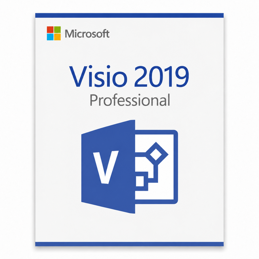 Microsoft Visio Professional 2019 – Produktverpackung