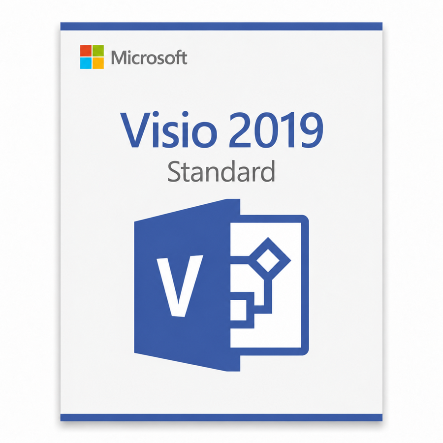 Microsoft Visio Standard 2019 – Produktverpackung