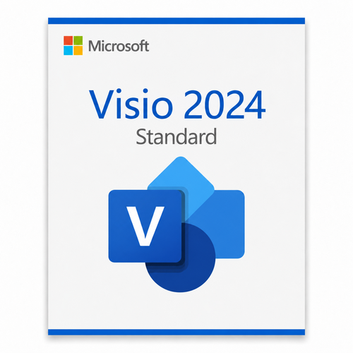Microsoft Visio Standard 2024 – Dauerlizenz