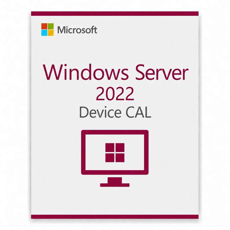 5x Microsoft Windows Server 2022 Device CAL – Zugriffslizenz
