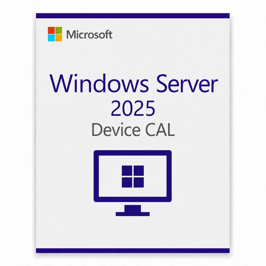 5x Microsoft Windows Server 2025 Device CAL – Zugriffslizenz
