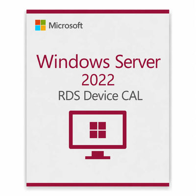 5x Microsoft Windows Server 2022 RDS Device CAL (Remote Desktop) – Zugriffslizenz
