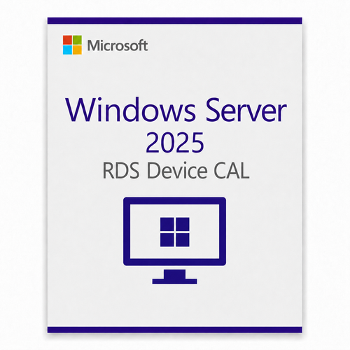 5x Microsoft Windows Server 2025 RDS Device CAL (Remote Desktop) – Zugriffslizenz