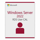 5x Microsoft Windows Server 2022 RDS User CAL (Remote Desktop) – Zugriffslizenz