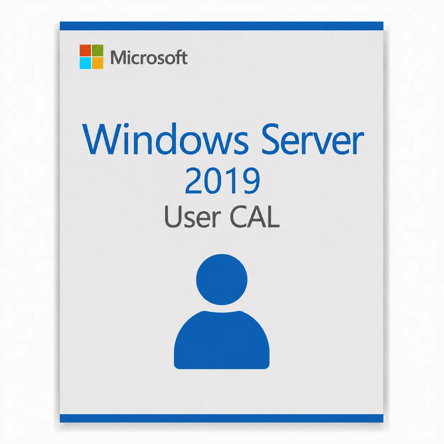5x Microsoft Windows Server 2019 User CAL – Zugriffslizenz
