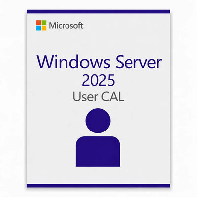 5x Microsoft Windows Server 2025 User CAL – Zugriffslizenz